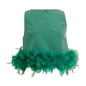 Elodie Feather Top Kendal style, Size Medium